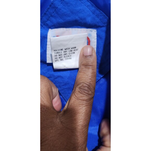 NWT VTG Deadstock MVP Corp Inc Mens L 890 Blue Thermolite DuPont Reflective Vest - Picture 8 of 14